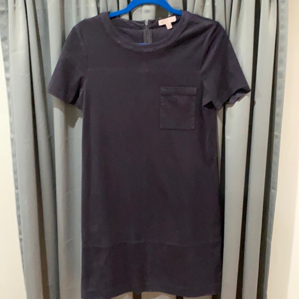 Velvet Tshirt dress